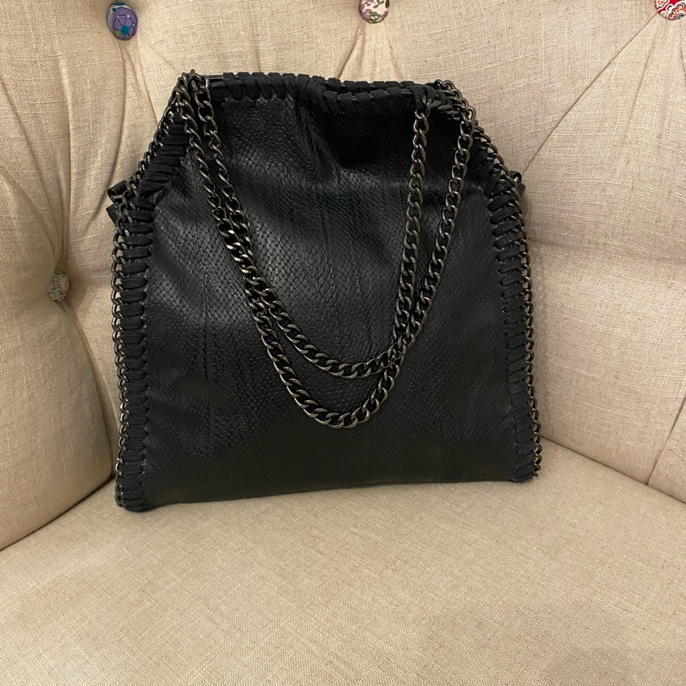 Black Chained INZI bag